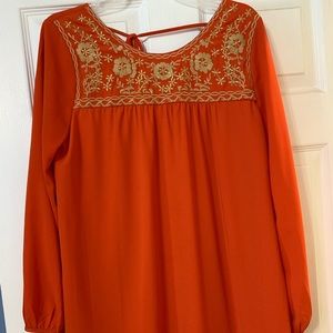 Brand new orange dress size medium